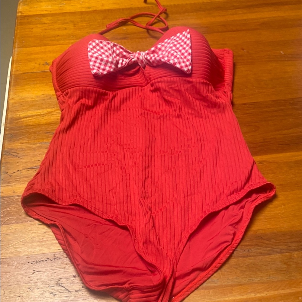 Matilda Jane Red One Piece Swimsuit